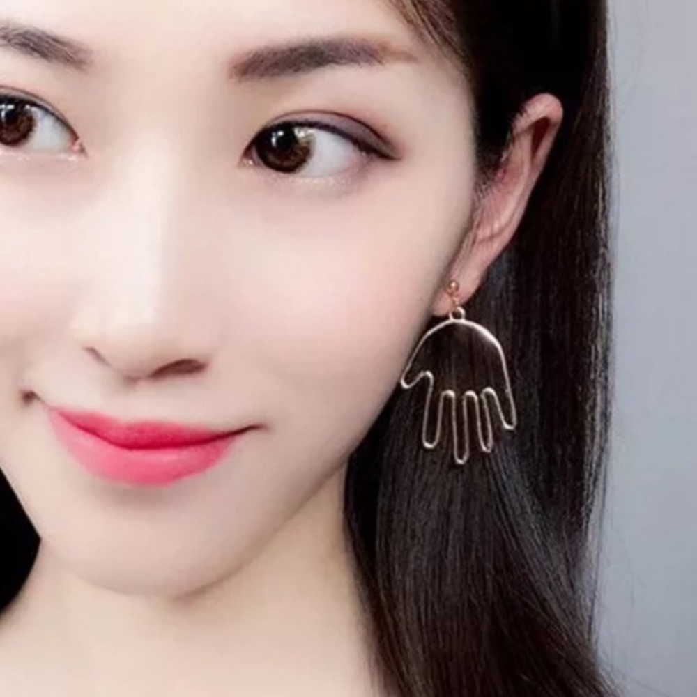 3/$30 Gold Hand Earrings